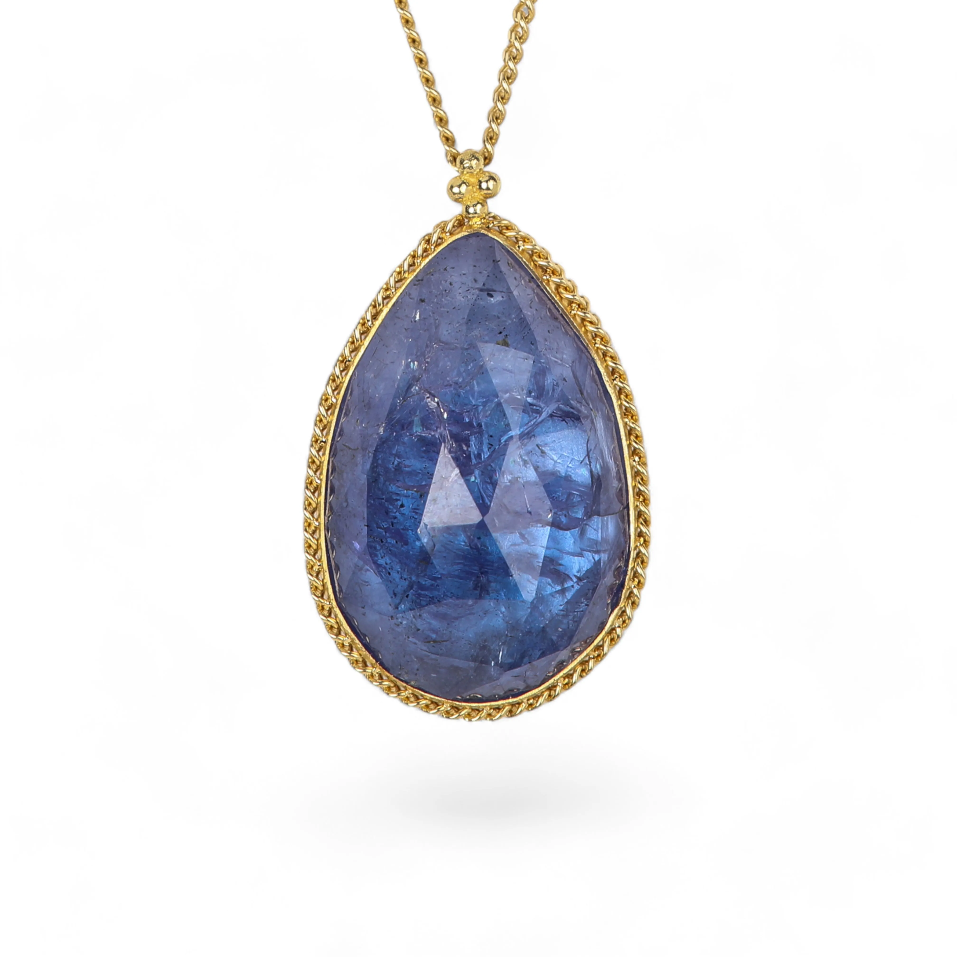 Tanzanite Statement Necklace