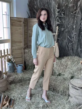 Trending Solid Pants - Khaki