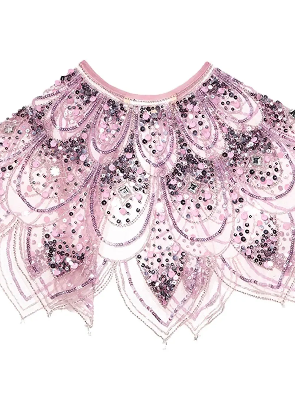 TUTU DU MONDE Rich Kitsch Aura Glow Sequined Cape