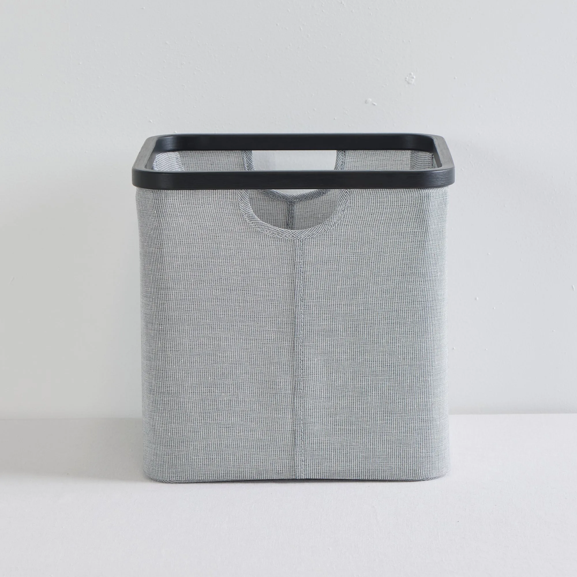 Tyg Square Basket - Grey/Black - Small