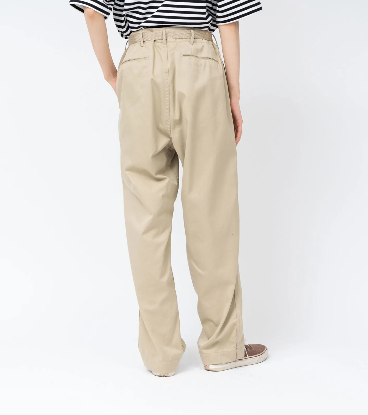 Wide Chino Pants