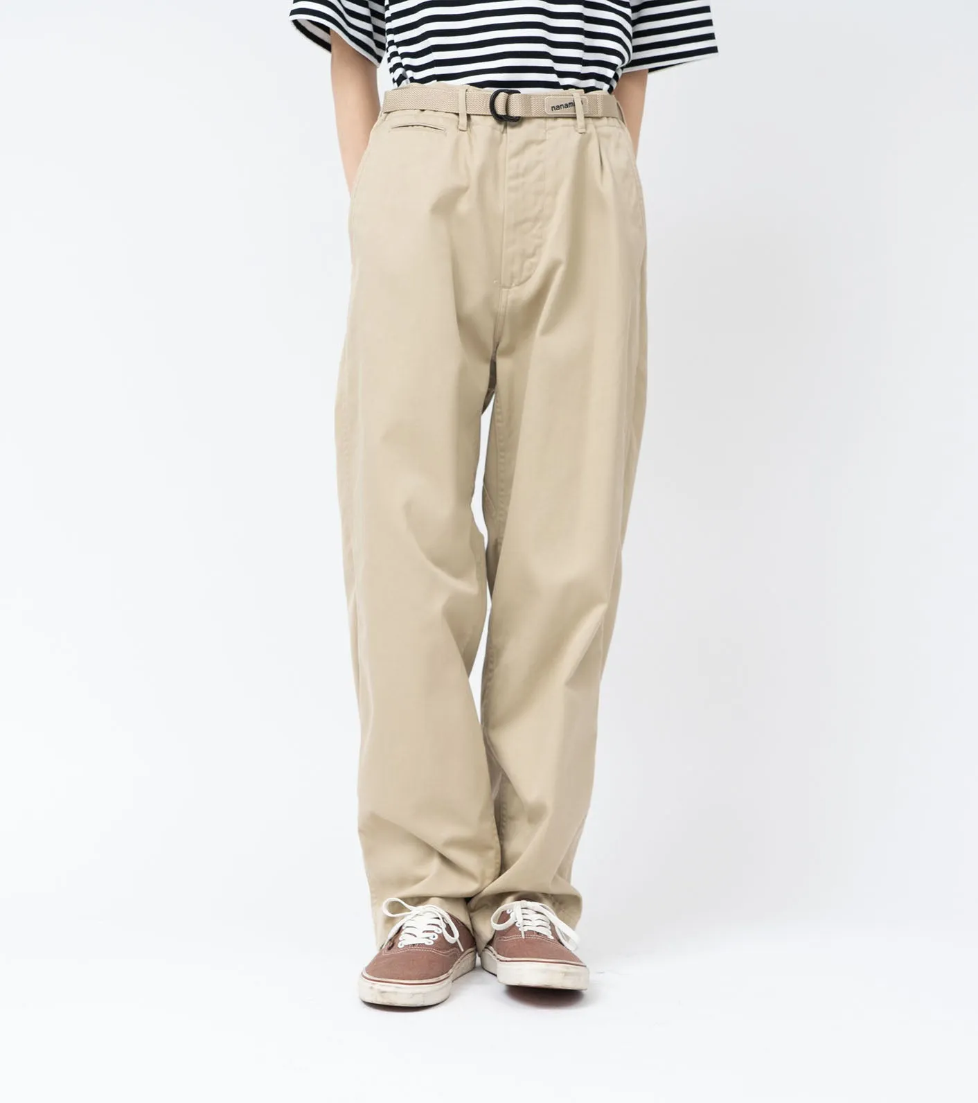 Wide Chino Pants