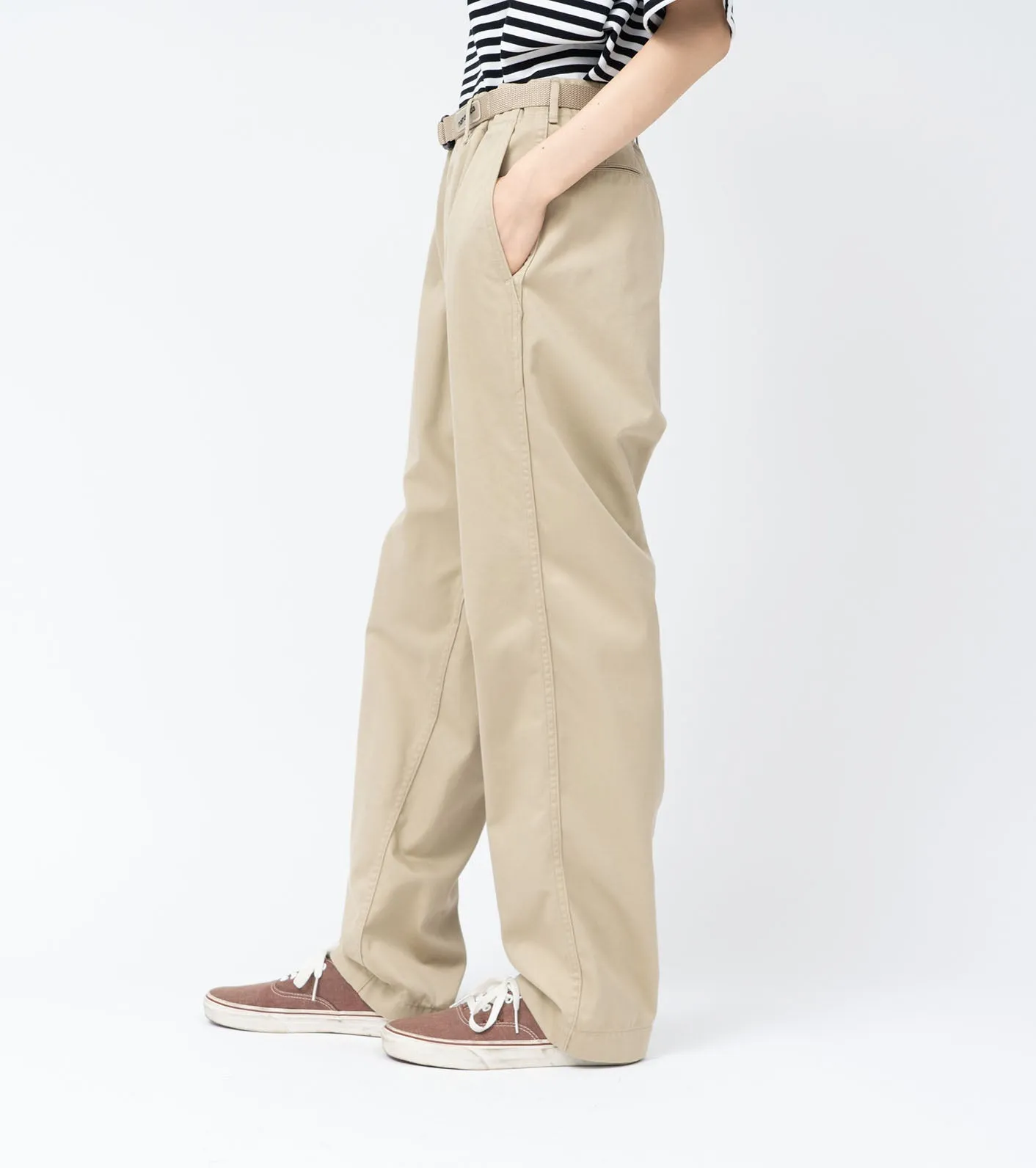 Wide Chino Pants