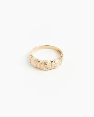 Window Box Ring in Gold