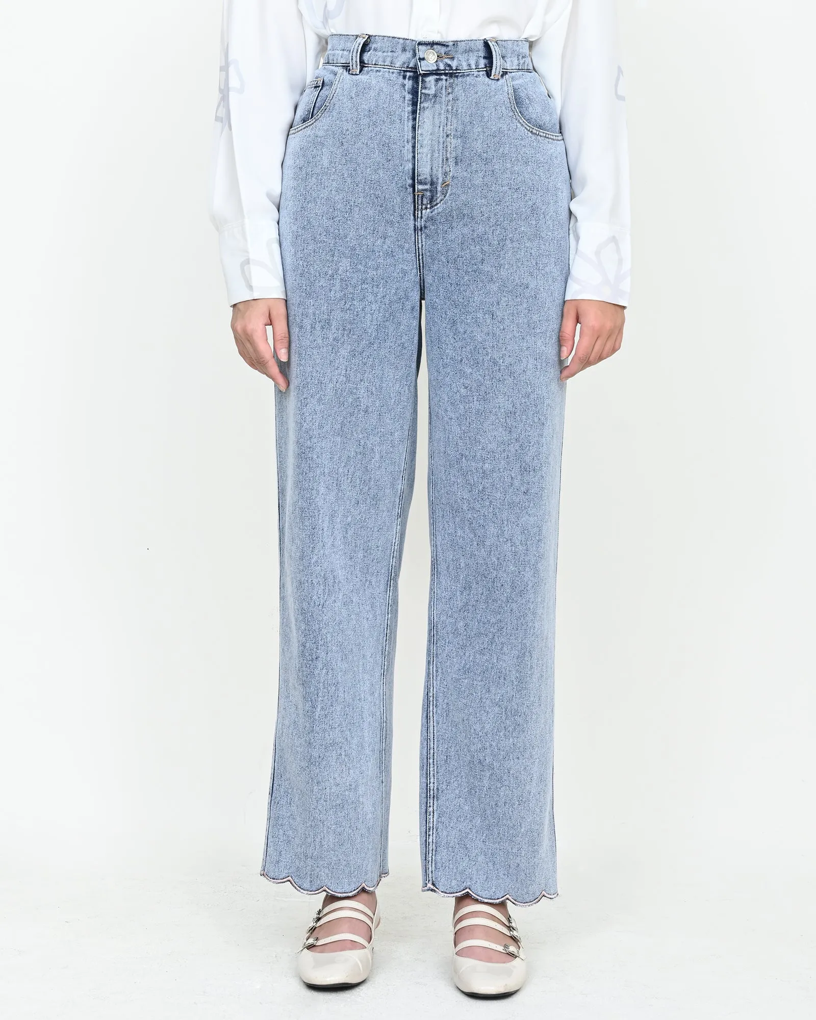 ZINNIA DENIM PANTS