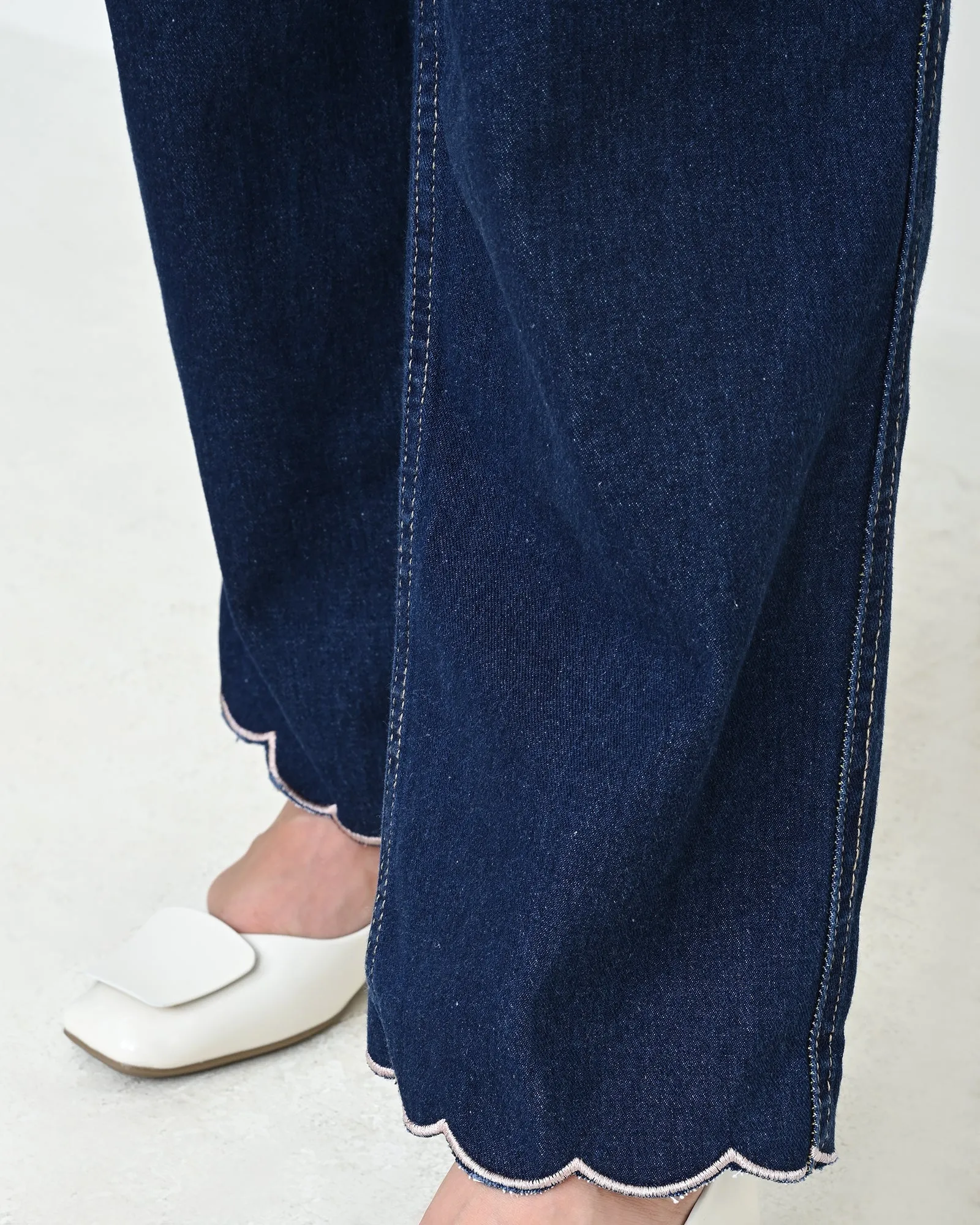 ZINNIA DENIM PANTS