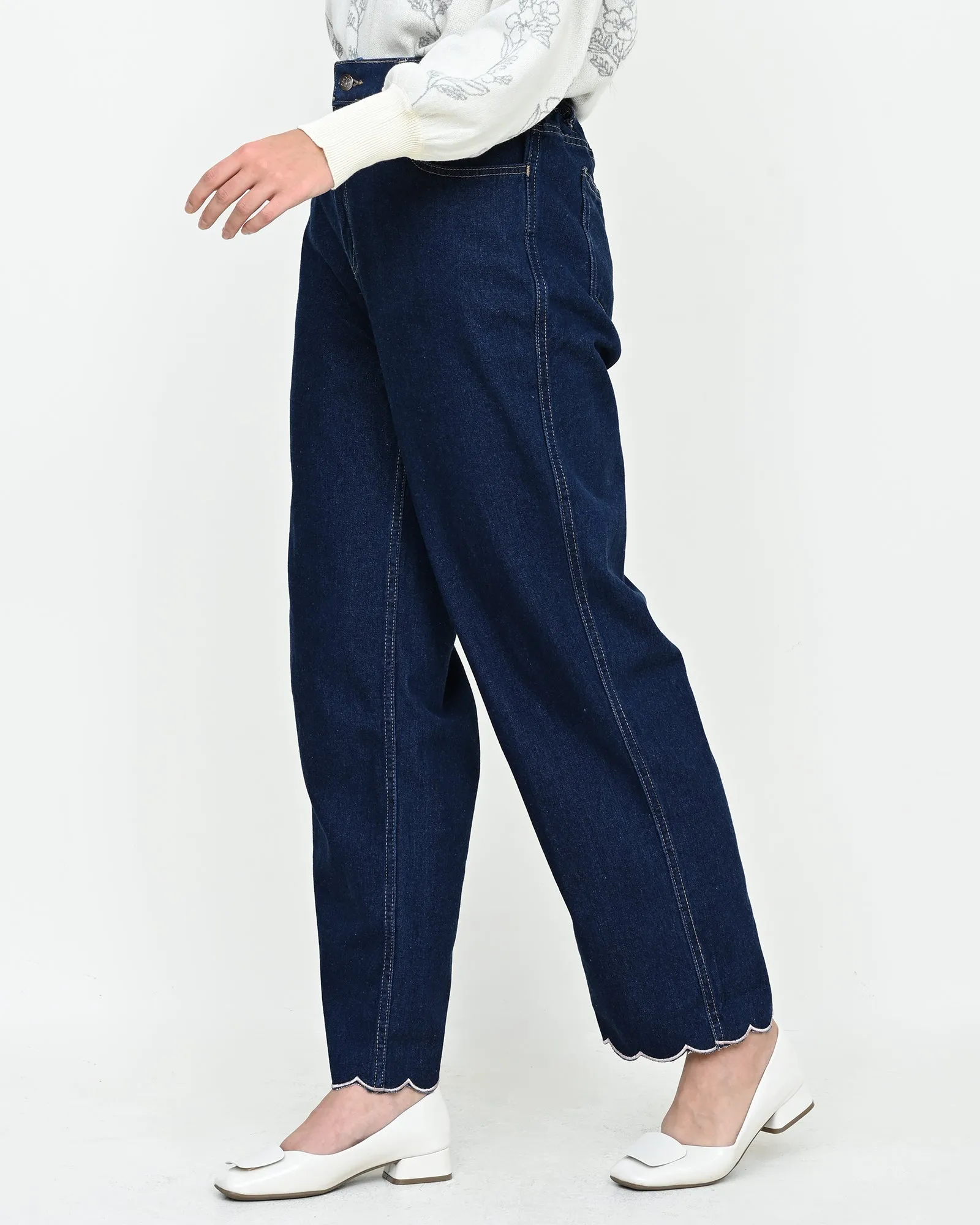 ZINNIA DENIM PANTS