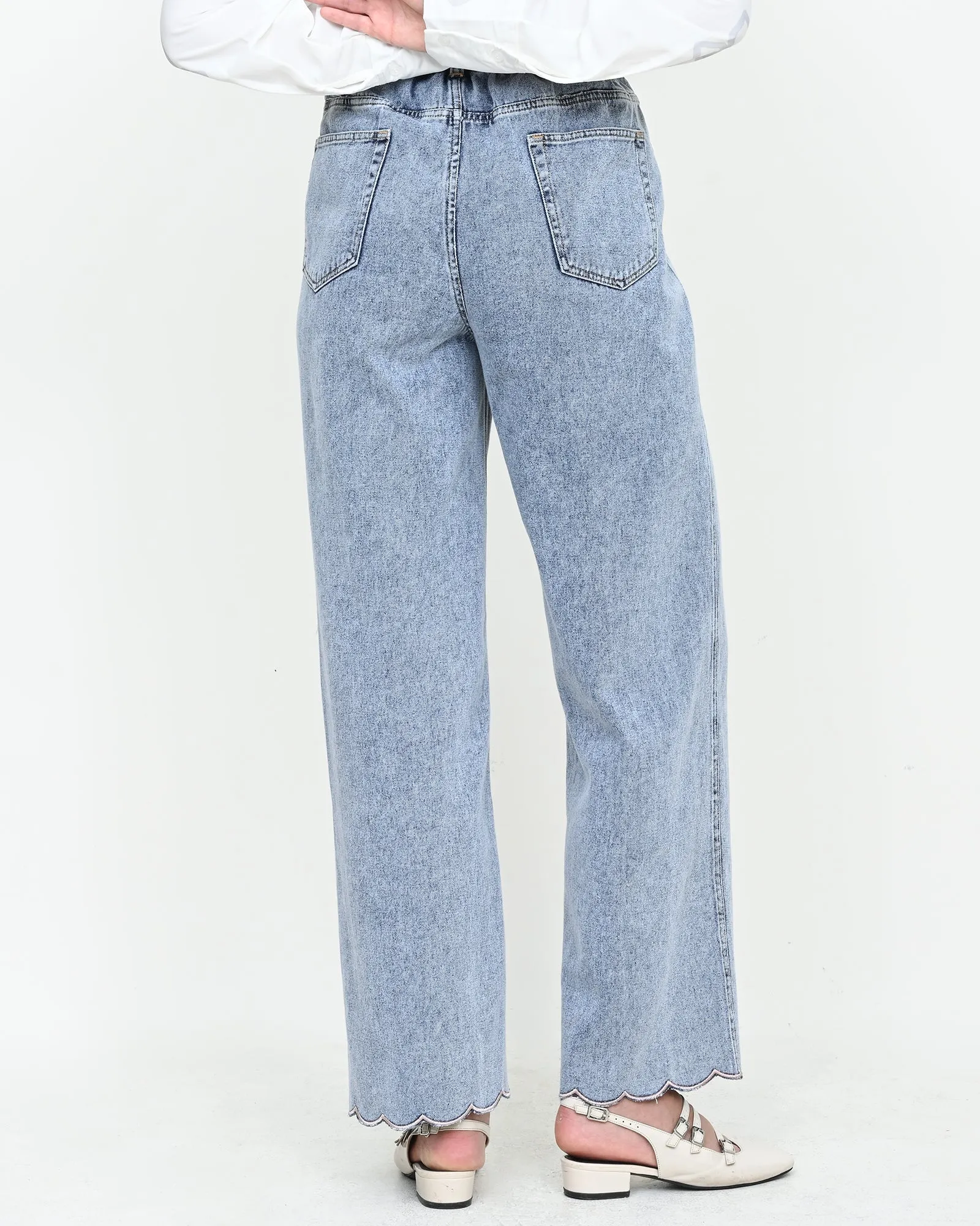 ZINNIA DENIM PANTS